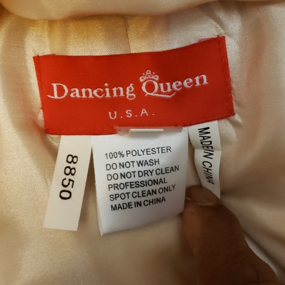 Dancing Queen Sequin Applique Dress Size XS - Picture 8 of 8